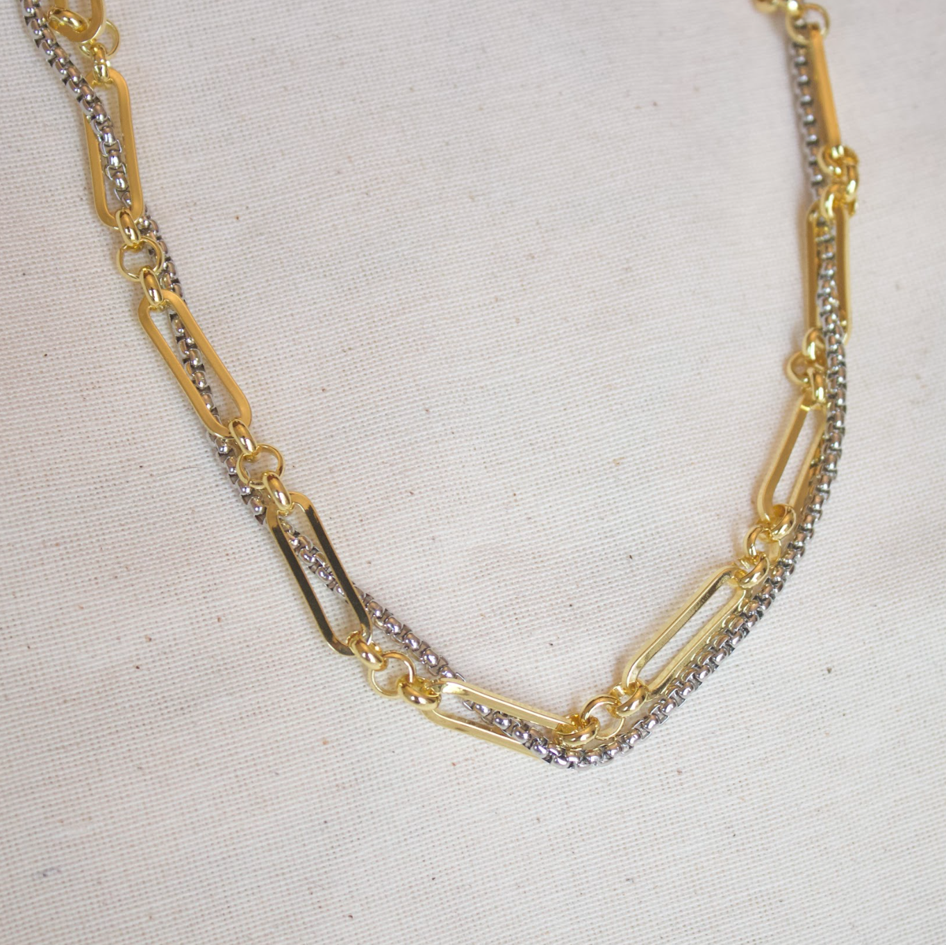 Collar mix cadena chunky