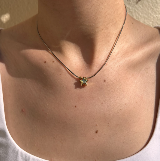 Collar dije estrella mix