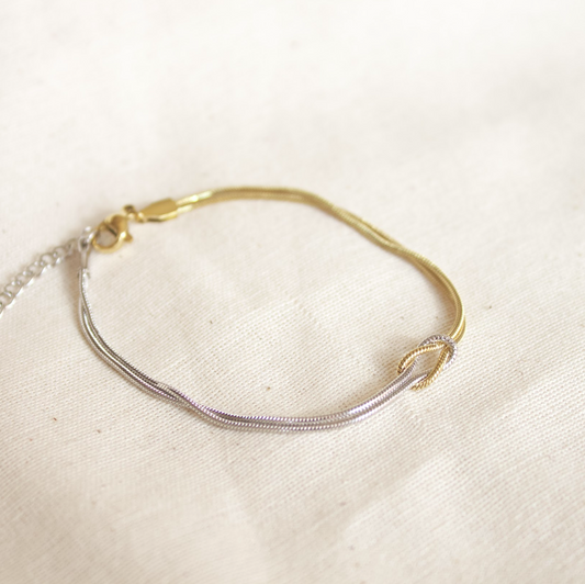Pulsera nudo mix