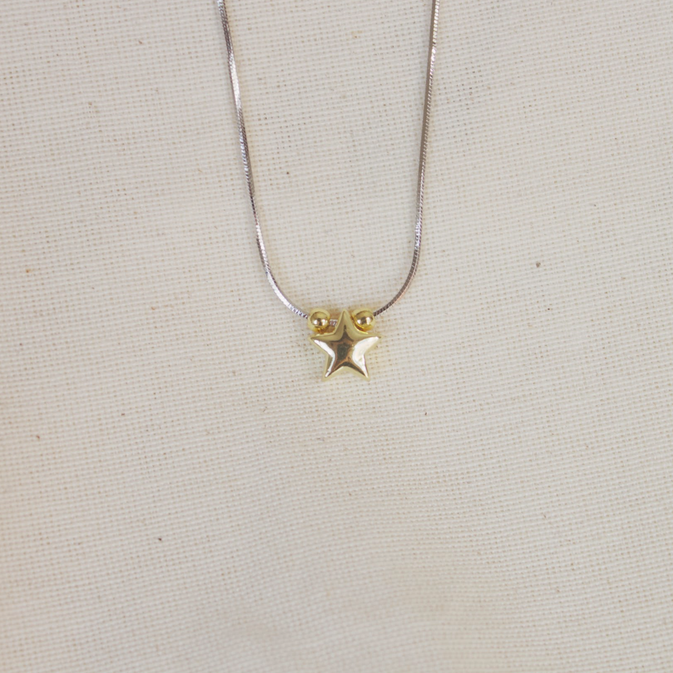 Collar dije estrella mix