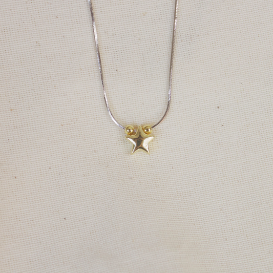 Collar dije estrella mix