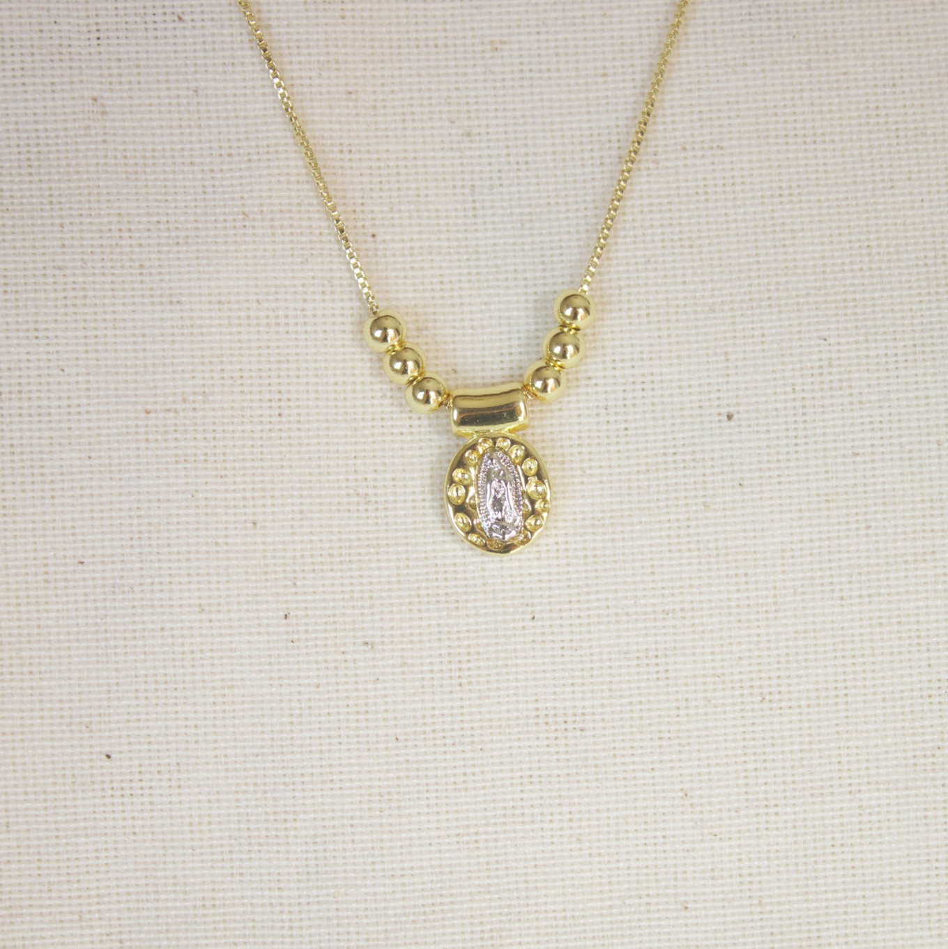 Collar dije virgen mini