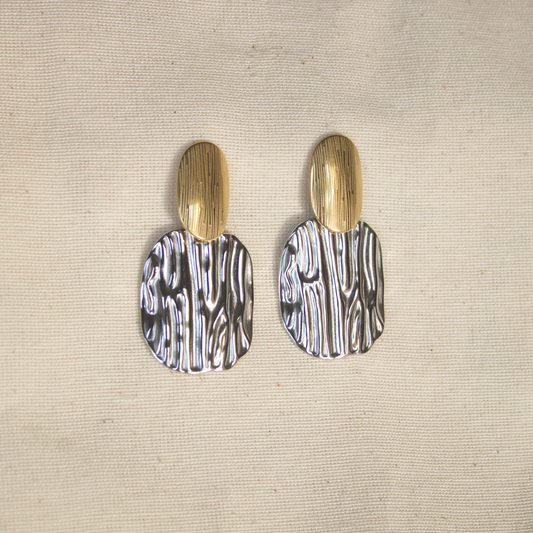Stud dos circulos irregular mix
