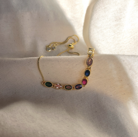Pulsera piedras mix